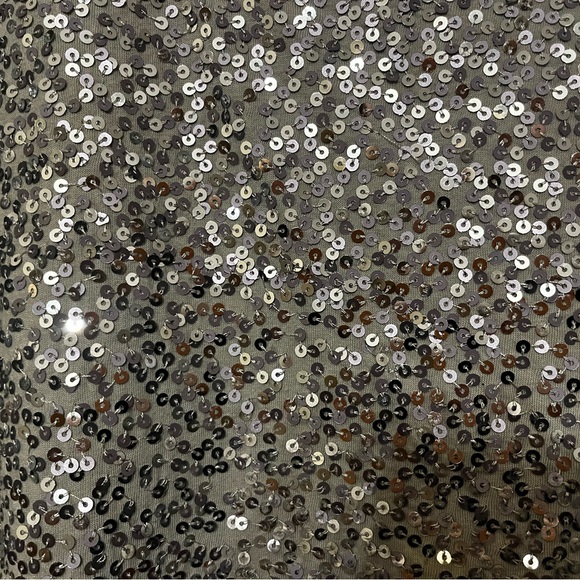 Sequined grey tee - Picture 3 of 4